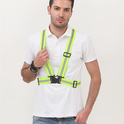 Dây Đai Phản Quang, Áo Phản Quang Nam Nữ Đi Phượt/ Đi Xe Máy/ Đạp Xe Đạp Với Dây Thun Đàn Hồi Co Giãn Rộng Chuyên Dụng Đi Ban Đêm An Toàn Mai Lee