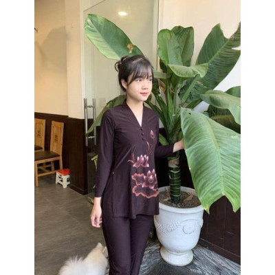 ĐỒ LAM ĐI CHÙA  PHÁP PHỤC PHẬT GIÁO 