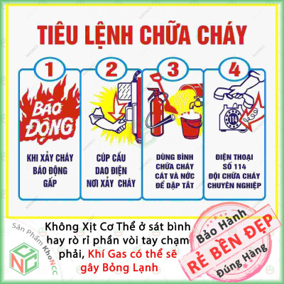 (An Tâm) Bình Chữa Cháy KhoNCC - Dạng Bột Khô ABC MFLZ-4Kg 8Kg (Chữa cháy chất Rắn, Lỏng và Khí) - Phòng Cháy Chữa Cháy PCCC Cần Thiết Cho Mọi Gia Đình - Xưởng - Văn Phòng - NLVQ-BCC4