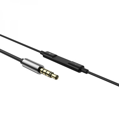 Tai nghe nhét tai In Ear có dây Jack 3.5mm hiệu WIWU EB311 âm thanh Hifi HD, hỗ trợ nghe gọi, mic đàm thoại - Hàng nhập khẩu