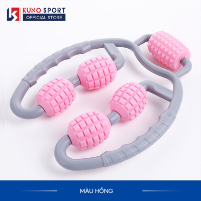 Con lăn massage KUNOSPORT giúp bắp chân tay thon gọn giãn cơ tập yoga,mát xa vai cổ nam nữ tiện lợi dụng cụ mát xa cao cấp