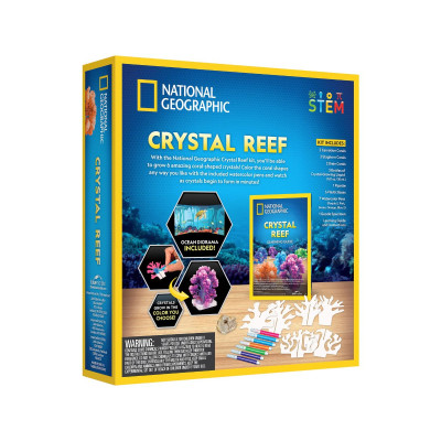 Đồ Chơi Bộ Thí Nghiệm Nuôi San Hô Tinh Thể Nat Geo STEAM RTCRYSHAB