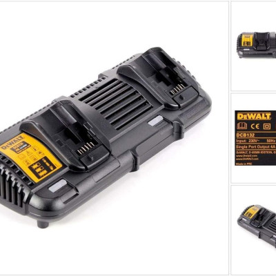 BỘ SẠC PIN 20V/60V DEWALT DCB132-KR - HÀNG CHÍNH HÃNG