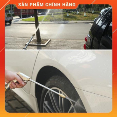 Vòi Xịt Rửa Xe️ Bộ dây vòi xịt nước rửa xe, tưới cây , tăng áp 3 lần, loại 20m 206701 đầu đồng