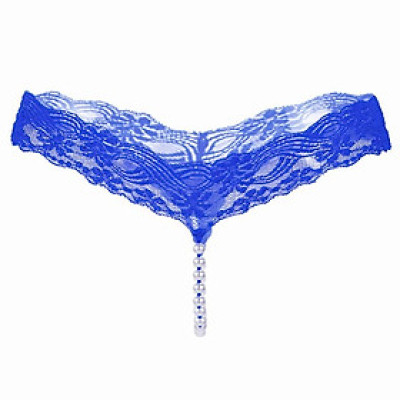 Quần Lọt Khe Váy Ren Sexy Phối Hạt Gợi Cảm - Xanh biển