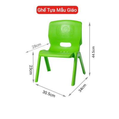 GHẾ TỰA MẪU GIÁO CAO CẤP - CHẮC CHẮN - AN TOÀN - TIỆN LỢI