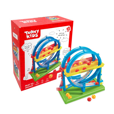 Đồ Chơi Bộ Bắn Bóng 3 TOONYKIDS - Đồ Chơi Vận Động Cho Bé - AMAZING RACE TN147 [Tặng Kèm Sticker]