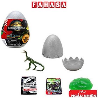 Đồ Chơi Trứng Slime Sưu Tập Jurassic World - Captivz Rebirth - Toy Monster T01532 (Mẫu Sản Phẩm Bên Trong Là Ngẫu Nhiên)