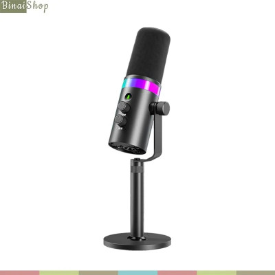 BOYA K3 / K7 / K9 - Micro Condenser USB, Sử Dụng Hiệu Ứng Ánh Sáng RGB Cho Streamer, Podcast, Giảng Dạy Trực Tuyến - Hàng chính hãng