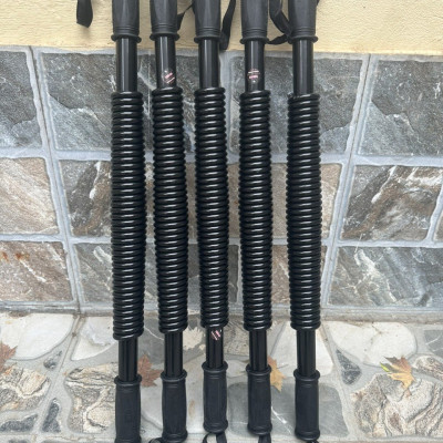 Thanh lò xo gậy bẻ tay tập cơ tay cơ ngực 80kg 100kg titan