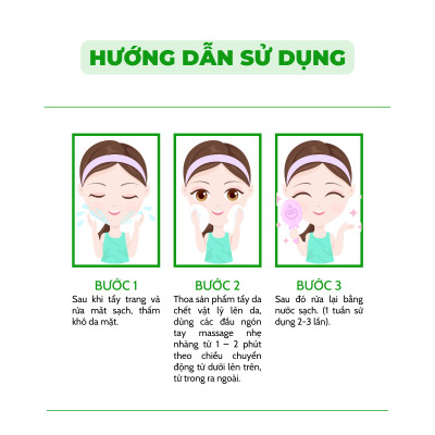 Tẩy tế bào chết cho da mặt Wiesin Moisture Exfoliating Gel 100ml - WS02