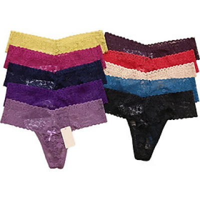 Bộ 10 quần lót ren lọt khe 6214 sexy 