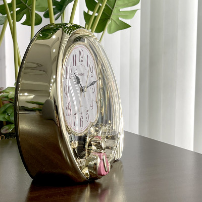 Đồng hồ Rhythm 4SE504WR18 Kt 18.0 x 20.0 x 9.0cm, 740g Vỏ nhựa. Dùng Pin.