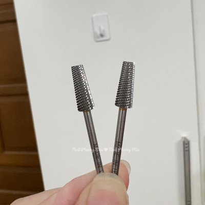 Đầu Mài Titan 3in1 Hình Thang Chuẩn Mỹ Làm Nail Chuyên Nghiệp, Mài Mịn Móng, Phá Gel Bột Hiệu Quả, Mài Khoé Đa Năng Cho Thợ Nail