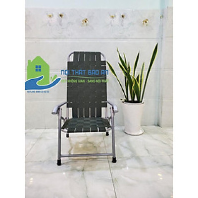 Ghế xếp sắt mini dây đan-GX19