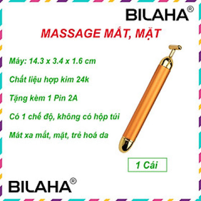 Bút massage mặt, cây lăn mặt cầm tay đa vị trí toàn thân giá sỉ toàn quốc (14.3 x 3.4 x 1.6cm) (Hàng Chính Hãng)
