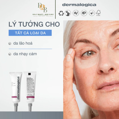Kem mắt Age Reversal Eye Complex chứa Retinol giảm thiểu nếp nhăn & vết chân chim của Dermalogica - Dolly Beauty