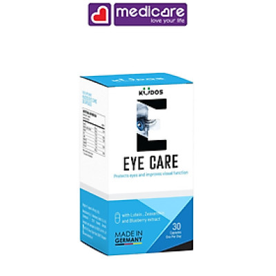 Viên Uống KUDOS Eye Care Hỗ Trợ cải Thiện Thị Lực Tốt Cho Mắt 30 viên