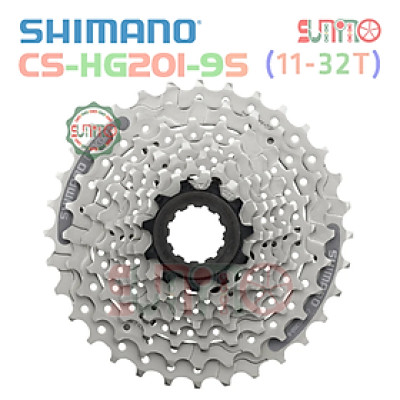 Líp thả xe đạp SHIMANO HG201 9speed chính hãng