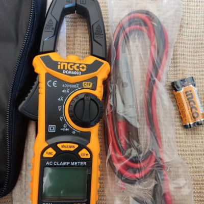 KỀM ĐO AC KỸ THUẬT SỐ (6000 SỐ ĐẾM) INGCO DCM6003 - HÀNG CHÍNH HÃNG