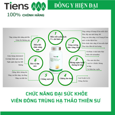 TPBVSK Viên đông trùng hạ thảo - Thiên Sư