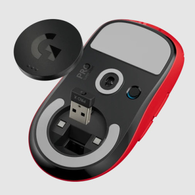 Chuột game không dây Logitech G Pro X Superlight - Siêu nhẹ, cảm biến Hero 25k, 25.6k DPI, Lightspeed, 5 nút lập trình, pin lâu, PC - Hàng chính hãng