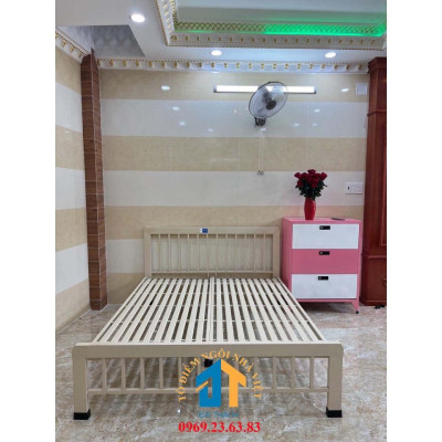 Giường sắt kiểu giá bền siêu xinh 1M8X2M - ĐẠI THÀNH