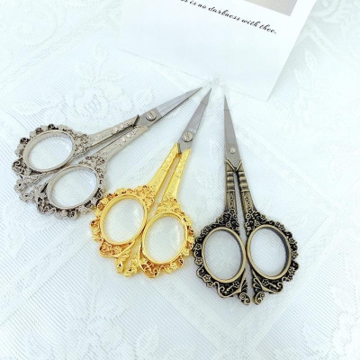 Kéo Hoàng Cung Cắt Móng Giả, Cắt Form Bằng Thép Không Gỉ, Sang Trọng, Lưỡi Cắt Sắc Làm Nail, Dễ Sử Dụng Nail Phương Miu Nữ Women