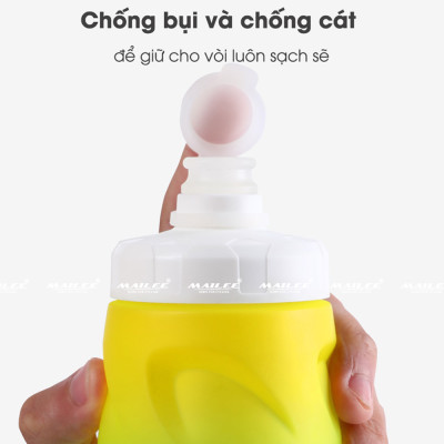 Bình Nước Xe Đạp YLB-28, Dung Tích 620ml, Chất Liệu Nhựa PP5 an toàn, Tiện Lợi Cho Thể Thao Ngoài Trời và Tập Luyện - Mai Lee