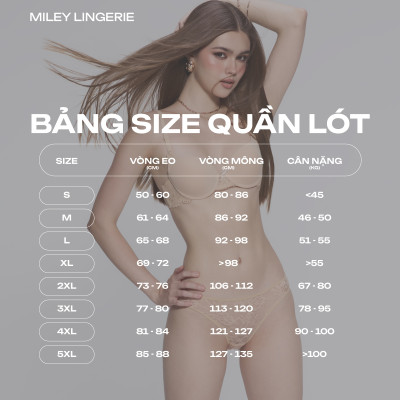 Combo 10 Quần Lót Nữ Modal Miley Lingerie New Color - Giao Màu Ngẫu Nhiên