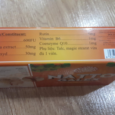 Thực phẩm chức năng Natto Galex - phòng ngừa tai biến & đột quỵ