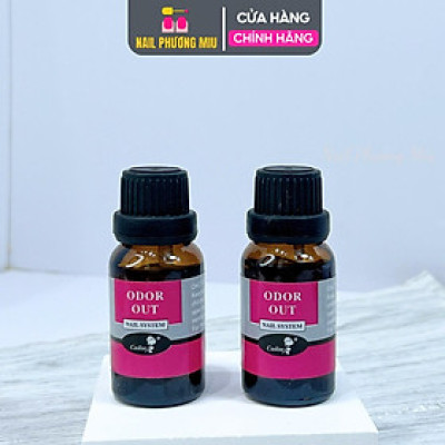 Khử Mùi Lưu Huỳnh Odor Out Làm Nail 15ml, Dung Dịch Thần Kỳ An Toàn Cho Thợ Nail, Hương Kẹo Dễ Chịu, Khử Mùi Hiệu Quả Women Nữ
