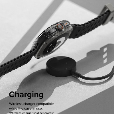 Vỏ ốp kèm dán cường lực cho Galaxy Watch Ultra RINGKE Slim & Glass - Hàng Chính Hãng