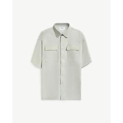 Áo sơ mi tay ngắn . Oversize - RT  10F24SHS037 | ROUTINE CÀ MAU