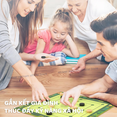 Board Game Mideer Classic Games 32 In 1 đồ chơi trí tuệ cho bé Cờ vua, cờ tướng, cờ vây cho bé