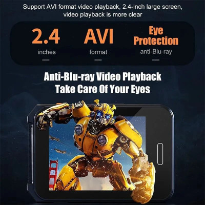 Ruizu C3 - Máy Nghe Nhạc HiFi Lossless Có Loa Ngoài, Bluetooth 5.0, Lặp Đoạn A-B, Kiểu Dáng Thể Thao( Tặng Kèm Thẻ Nhớ 16GB) - Hàng chính hãng