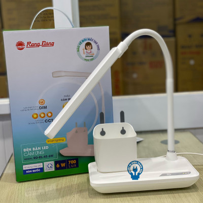 Đèn bàn LED cảm ứng RD-RL-45 6W có ngăn đựng bút tiện lợi - Hàng chính hãng