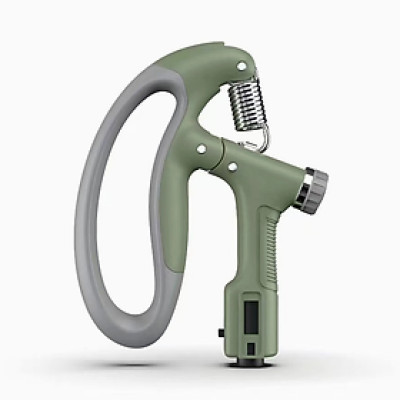 Kìm bóp cơ tay KG89 kháng lực có lò xo điều chỉnh có đếm số đếm giờ điện tử dụng cụ tập gym tại nhà lực từ 10-100kg - Hàng chính hãng