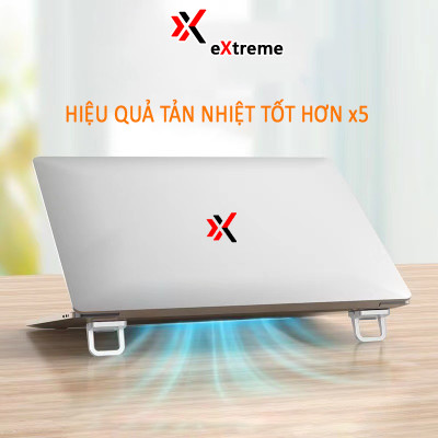 Giá kê tản nhiệt laptop mini eXtreme GL1101 nâng cao laptop, giúp đối lưu không khí, tản nhiệt laptop - Hàng chính hãng
