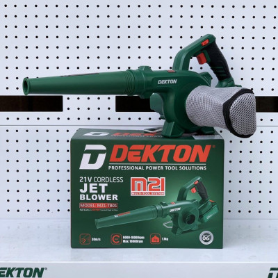 COMBO Máy Thổi Dùng Pin Dekton M21-TB01 KÈM PIN M21-B6A8C VÀ SẠC M21-S25A  -HÀNG CHÍNH HÃNG