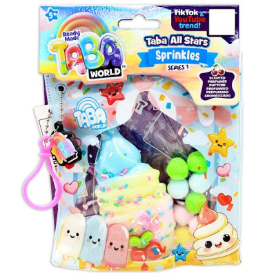 Đồ Chơi Móc Khóa Squishy - Taba World 855012-6L - Kem Ốc Quế