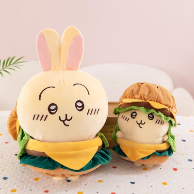 Usagi gấu bông hamburger giao hàng hoả tốc tphcm gấu bông usagi 35cm hamberger 25cm