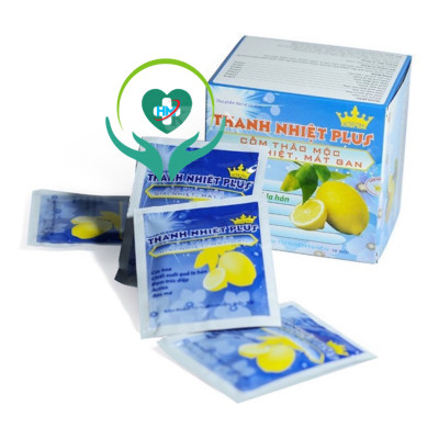 Cốm Thảo mộc Kingphar Thanh nhiệt plus, hộp 6 gói *7g, làm mát gan, giải độc, thanh lọc cơ thể