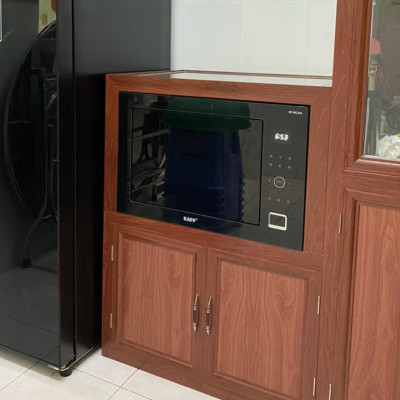 Lò Vi Sóng Kết Hợp Nướng Âm Tủ KAFF KF-MC34L - Màu Đen 34L Malaysia - Hàng Chính Hãng