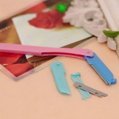 Dao Cạo Chân Mày Nữ - Vỉ 03 Dao Cạo Chân Mày