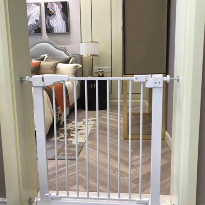 Combo Thanh chặn cầu thang và cửa- Không cần khoan đục- (Rộng 72-85cm, cao 76cm) và thanh nối 10cm giúp Bé an toàn  