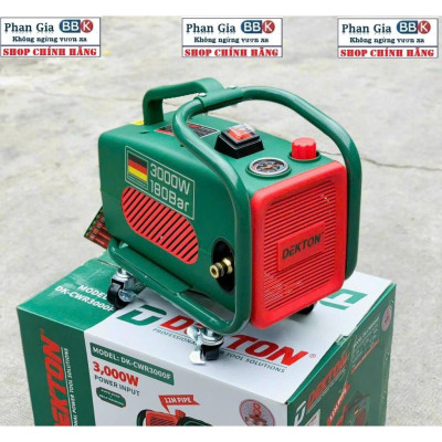 Máy Rửa Xe Dekton DK-CWR3000F - Công Suất 3000W - Có Chỉnh Áp, Bánh Xe Đẩy - Motor 100% Dây Đồng - Bảo Hành 1 Năm