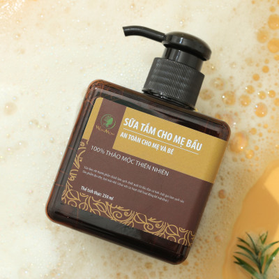 Sữa Tắm Thảo Mộc Mềm Mại, Sáng Hồng Da Cho Mẹ Bầu Wonmom 250ml