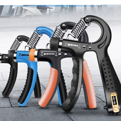 Kìm Bóp Tay, Kìm Tập Cơ Tay, Dụng Cụ Tập Cơ Tay Tập Gym Điều Chỉnh Lực 10-60kg Có Đếm