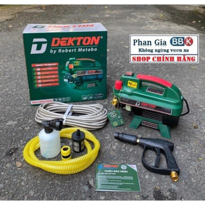 Máy Xịt Rửa Xe Mini Dekton DK-CWR2200A - Công Suất 2200W - Motor 100% Dây Đồng - Bảo Hành 12 Tháng